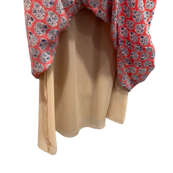 Rebecca Taylor Silk Dress Ditzy Floral Print Sleeveless Coquette Dainty … - Picture 10 of 16